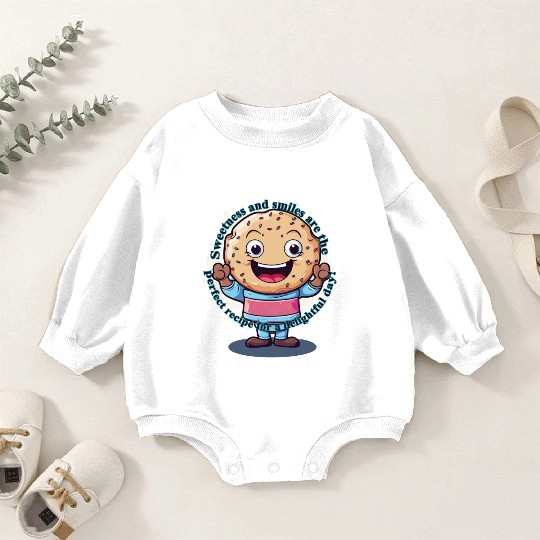 Sweetness And Smiles Baby Romper Sweatshirts