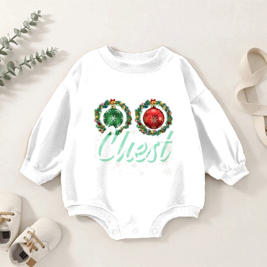Chest Nuts Christmas Couple Funny Matching Baby Romper Sweatshirts