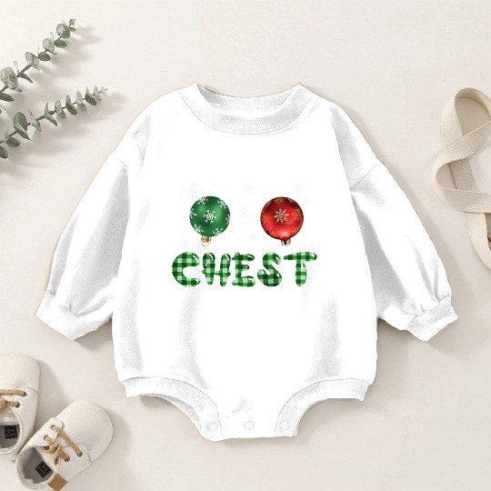 Chest Nuts Christmas Couple Funny Matching Baby Romper Sweatshirts