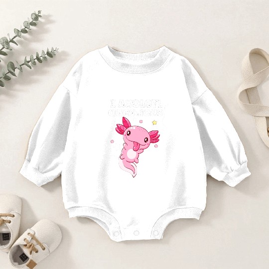 I Axolotl Questions Axolotl funny Axolotl Retro Baby Romper Sweatshirts