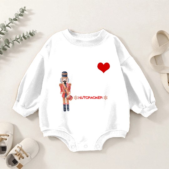 My Heart is on that Stage Nutcracker Mom Baby Romper Sweatshirts