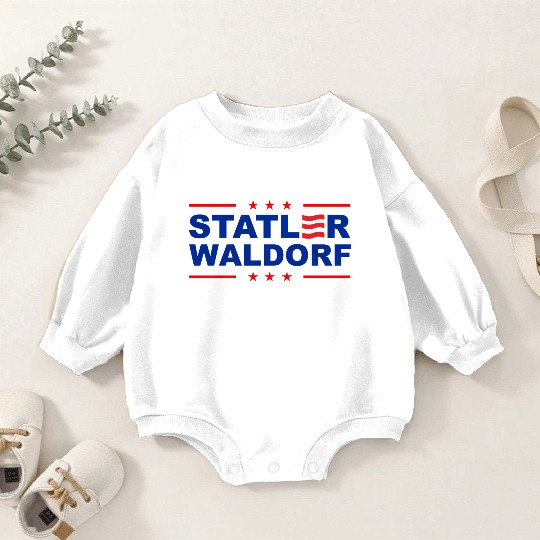 Statler and Waldorf Baby Romper Sweatshirts