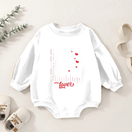Rock Climbing Lover Baby Romper Sweatshirts