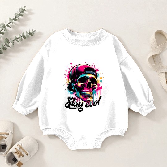 Totenkopf Stay cool Baby Romper Sweatshirts