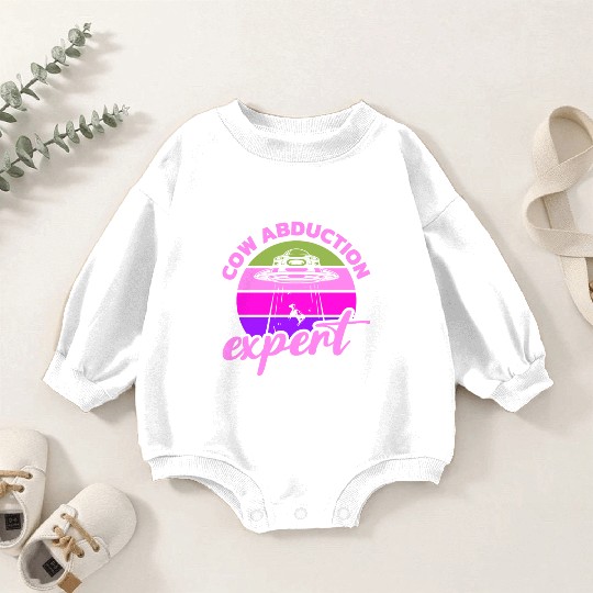 Alien, Aliens, UFO, UAP, Space Unknown Flight Baby Romper Sweatshirts