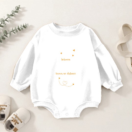 Love Between BF And GF Arizonna To South Dakota Baby Romper Sweatshirts