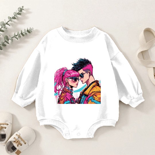 Y2K Fashion Baby Romper Sweatshirts