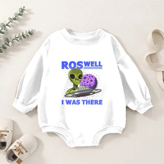 Alien, Aliens, UFO, UAP, Space Unknown Flight Baby Romper Sweatshirts