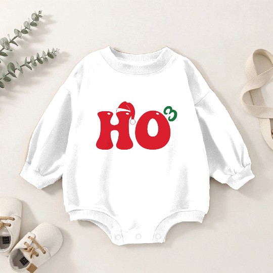 HO HO HO Baby Romper Sweatshirts