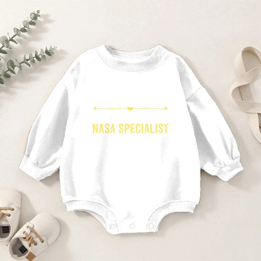 Wake Up Smarter Sleep With A NASA SPECIALIST Baby Romper Sweatshirts