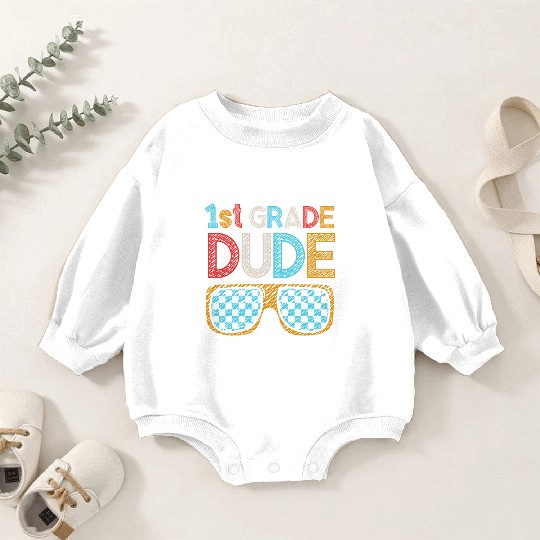 Kindergarten Teacher Funny Student 1st Graduation Baby Romper Sweatshirts