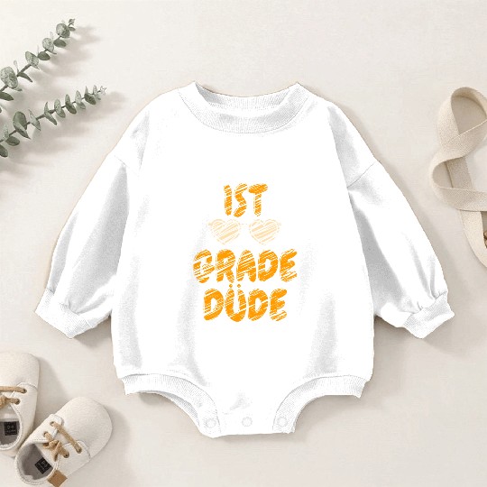 Kindergarten Teacher Funny Student 1st Graduation Baby Romper Sweatshirts