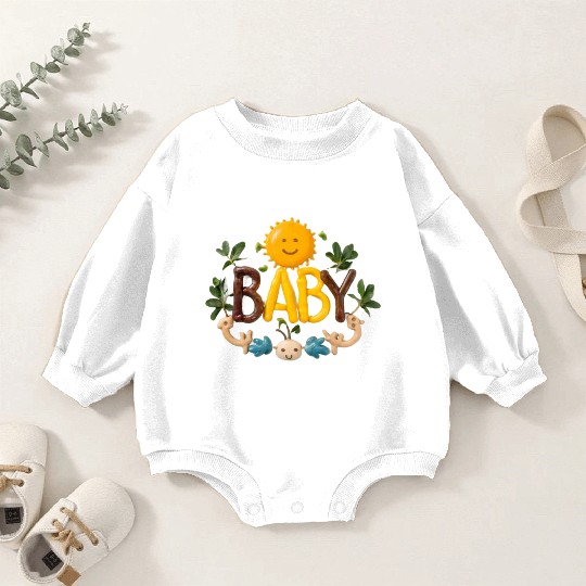 Newborn clothes. Baby Romper Sweatshirts