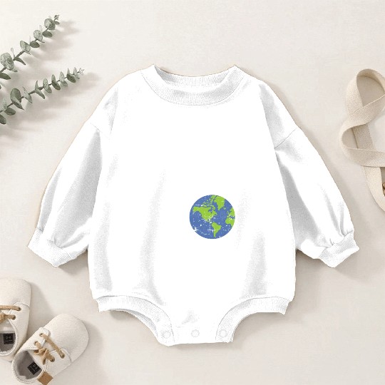 Save the earth In this economy Climate change Baby Romper Sweatshirts