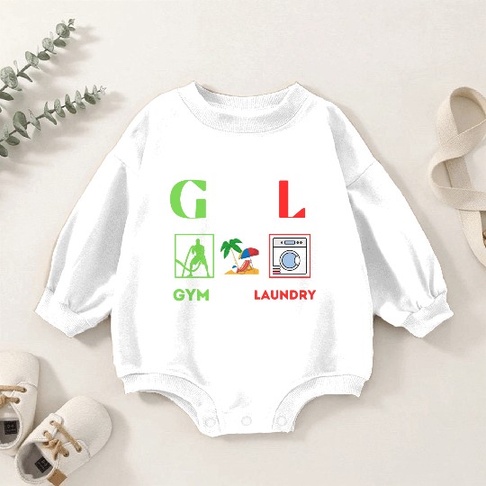 Gym Tan Laundry GTL New Jersey Garden NJ Shore It Baby Romper Sweatshirts