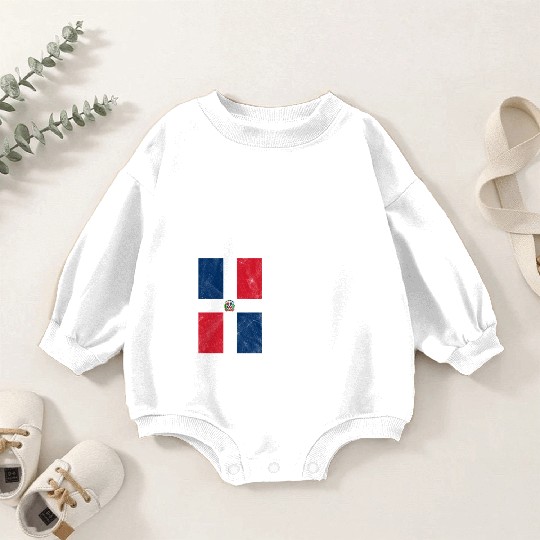 Dominican Republic Baby Romper Sweatshirts