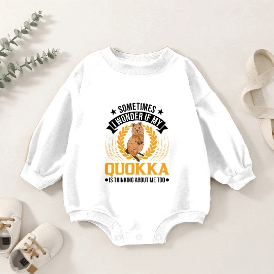 Quokka Gift Short-tailed Kangaroo Baby Romper Sweatshirts