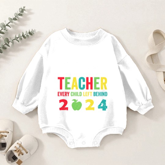 Retired Teacher EST 2024 Baby Romper Sweatshirts