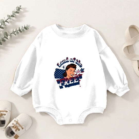 Land of the "Free" Baby Romper Sweatshirts