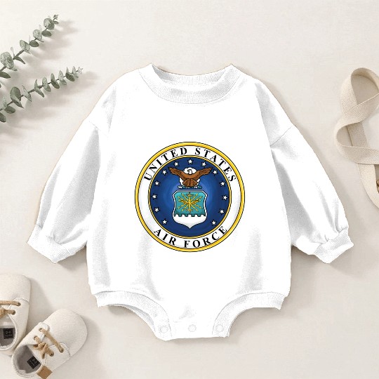 US Air Force Baby Romper Sweatshirts