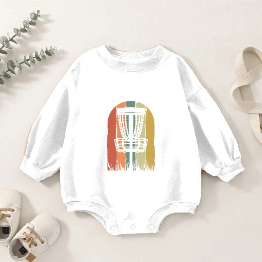 Disc Golf Frisbee Golf Baby Romper Sweatshirts
