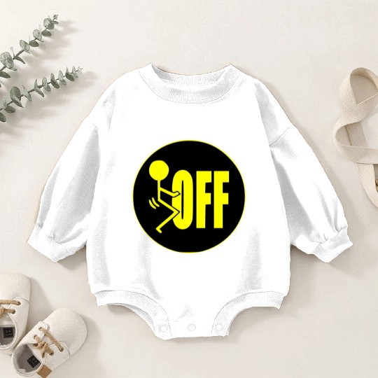F Off ©WhiteTigerLLC.Com LIKE US ON FACEBOOK Baby Romper Sweatshirts