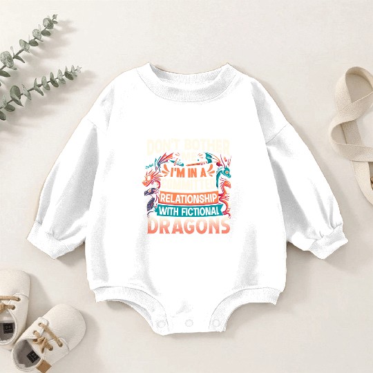 Dragon's Book Treasure Keeper - Not A Hoarder Baby Romper Sweatshirts