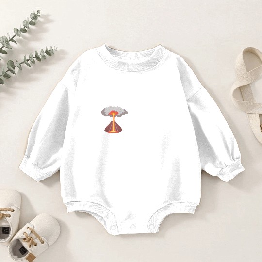 Pompeii Fun Run Italian Volcano Geeks Baby Romper Sweatshirts