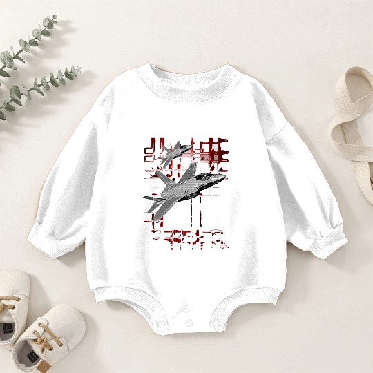 Lockheed Martin F-35 Lightning II Baby Romper Sweatshirts