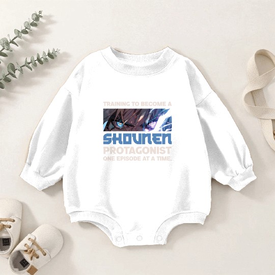 Funny Anime Watching Fantasy Manga Otaku Saying Baby Romper Sweatshirts