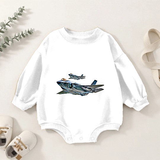 Lockheed Martin F-35 Lightning II Baby Romper Sweatshirts