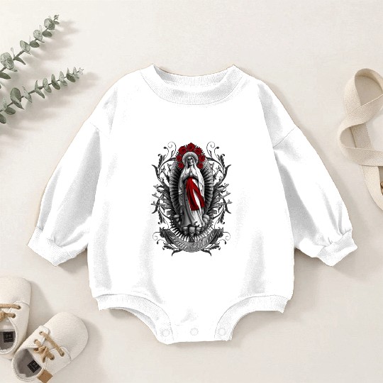 Santa Muerte, Devoción, Altar, Rituales, Oración, Baby Romper Sweatshirts