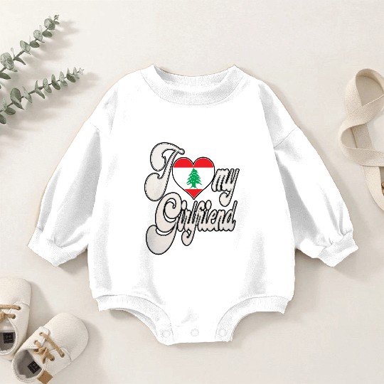 LebanonI Love My Lebanese Girlfriend Baby Romper Sweatshirts