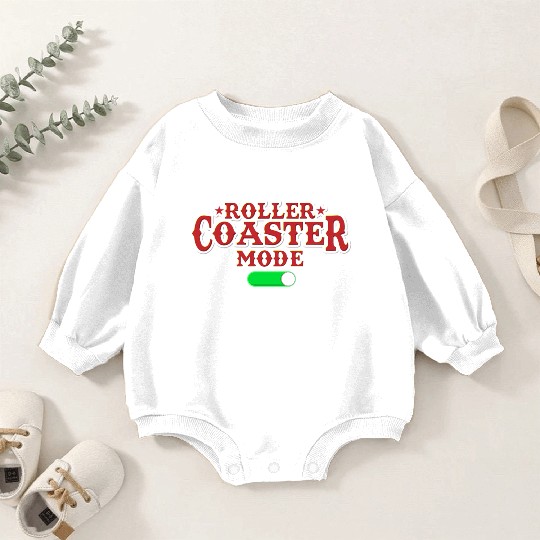 Roller Coaster Lover Baby Romper Sweatshirts
