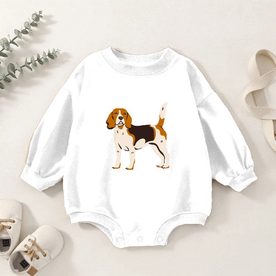 Beagle Dog Lover Baby Romper Sweatshirts