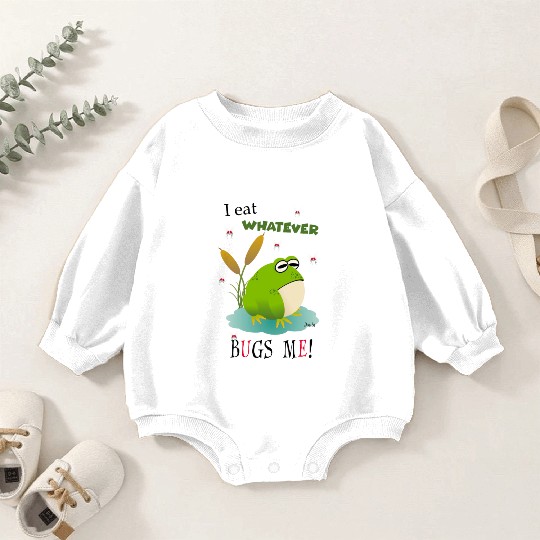 Cranky Toad Baby Romper Sweatshirts