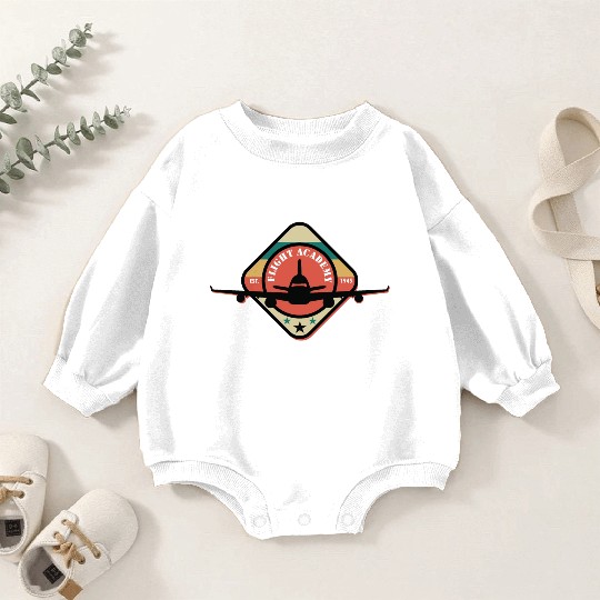 Flight Academy EST.1994 Baby Romper Sweatshirts