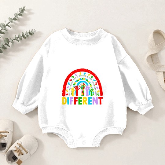 It S Okay To Be Different Embrace Neurodiversity Baby Romper Sweatshirts