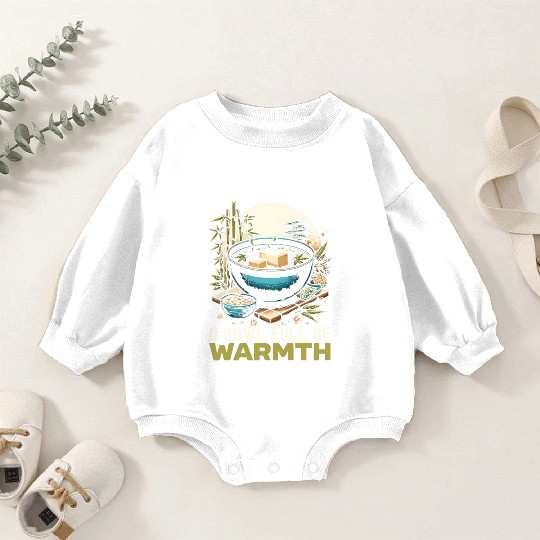 Miso Soup Japan Noodles Asian Food Japanese Baby Romper Sweatshirts
