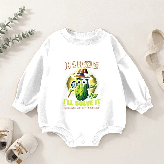 Pickle Lover Funny Pickle Dill pickle Pickled Baby Romper Sweatshirts