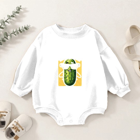 Pickle Lover Funny Pickle Dill pickle Pickled Baby Romper Sweatshirts