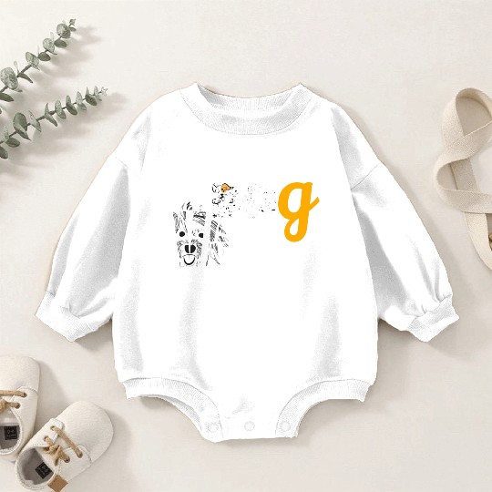 My Dog is my valentine Baby Romper Sweatshirts