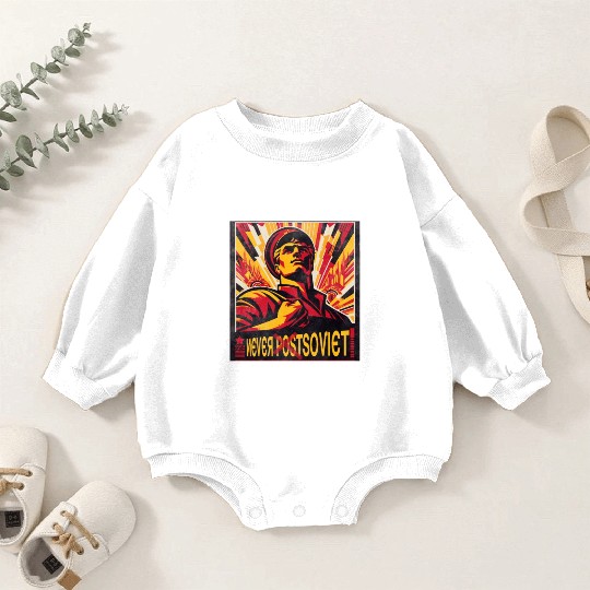 Never postsoviet never Soviet Baby Romper Sweatshirts