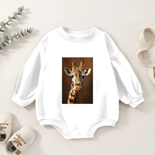 Giraffe Animal Nature Baby Romper Sweatshirts