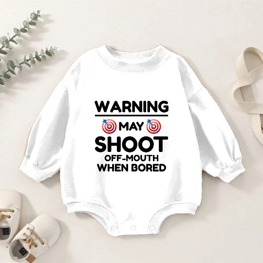 Archery Targets Archer Bullseye Shooting Sport Baby Romper Sweatshirts
