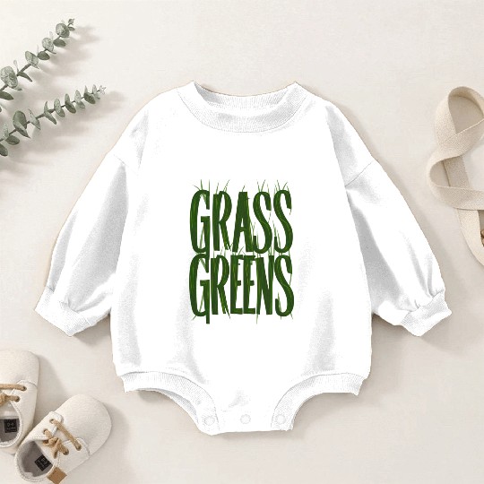 Grass Greens - Spring Season Baby Romper Sweatshirts