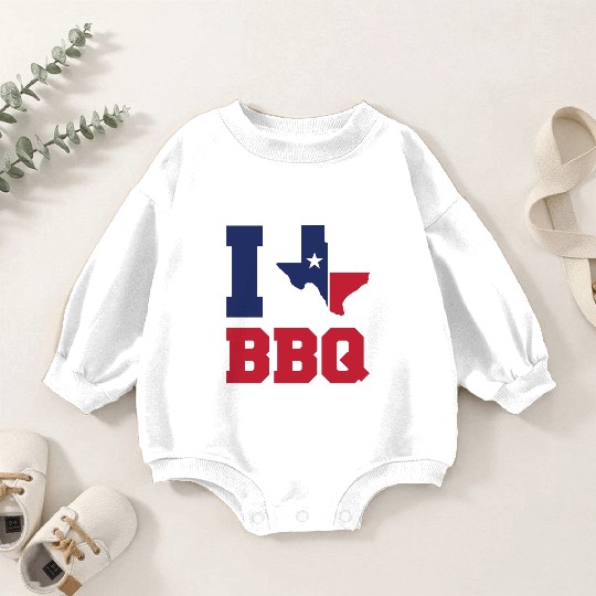 Texas BBQ Baby Romper Sweatshirts