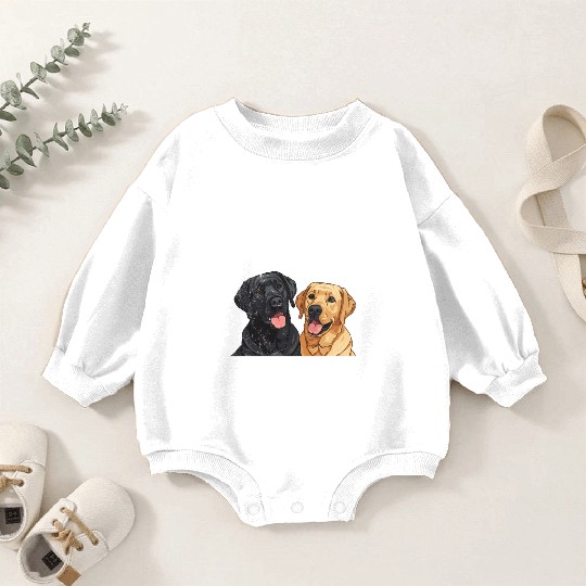 Labrador Lover ONE LABRADOR IS NEVER ENOUGH Baby Romper Sweatshirts