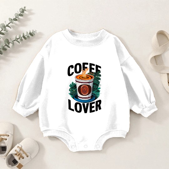Coffee Lover Baby Romper Sweatshirts