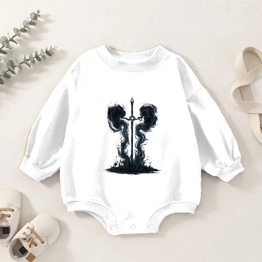 japanese katana sword samurai schwert japanisches Baby Romper Sweatshirts